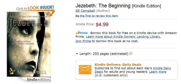 Jezebeth The Novel